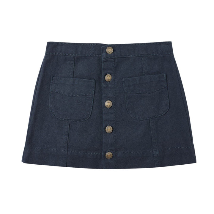 DENVER MINI SKIRT || INDIGO DENIM