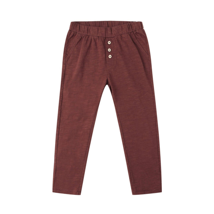 CRU PANT || BURGUNDY