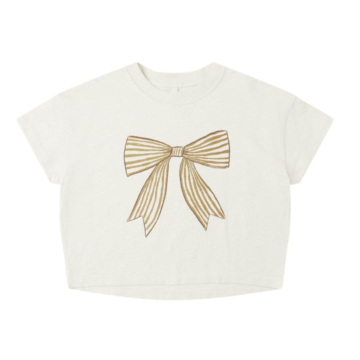 BOXY TEE || BOW