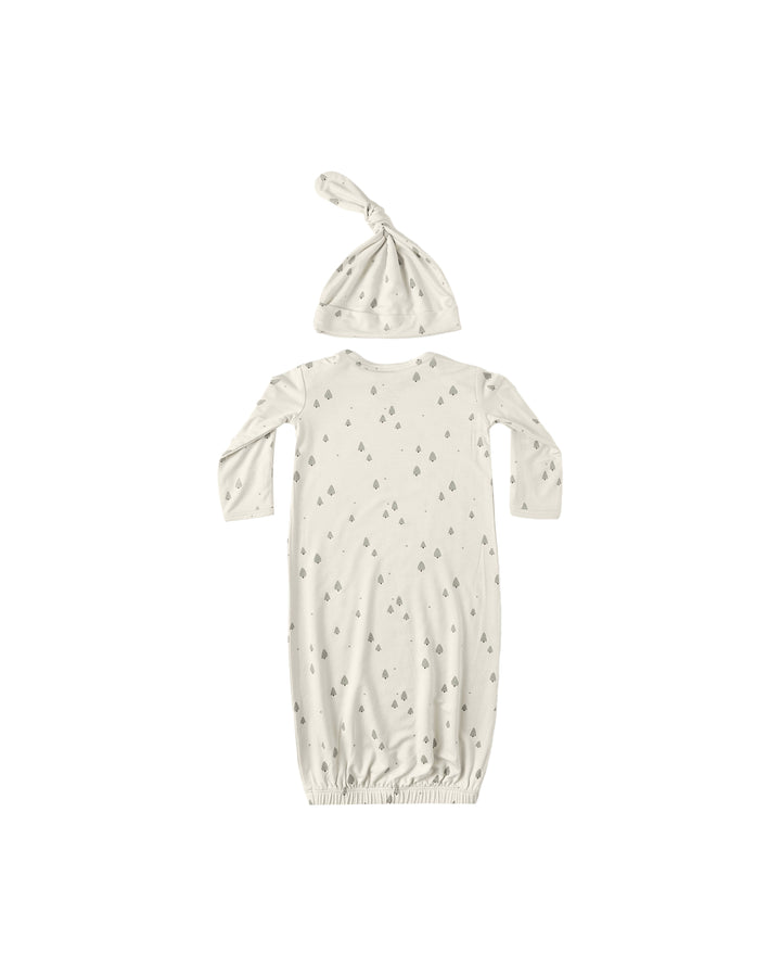 Bamboo Gown + Hat Set | Trees