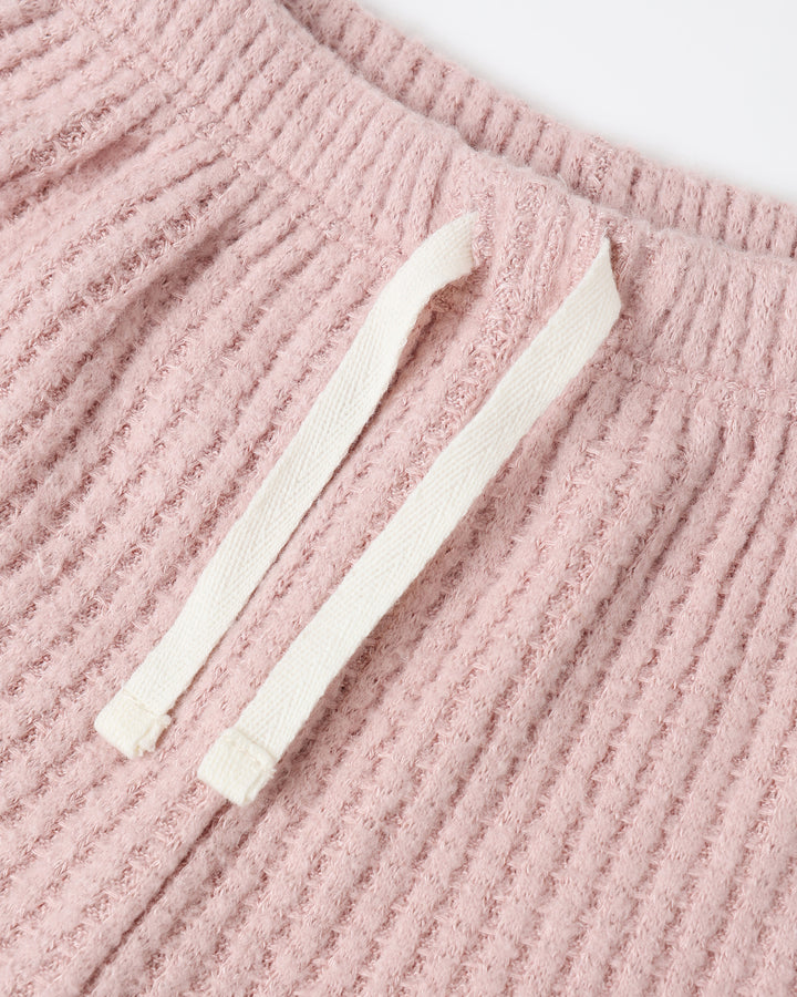 Ruffle Cozy Set | Rose