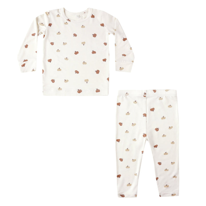 Bamboo PJ Set - Pumpkins