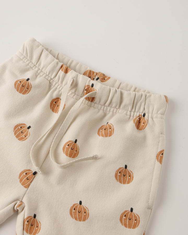 Relaxed Fleece Sweat Set - Pumpkins