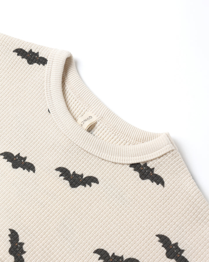 Waffle Slouch Set - Bats