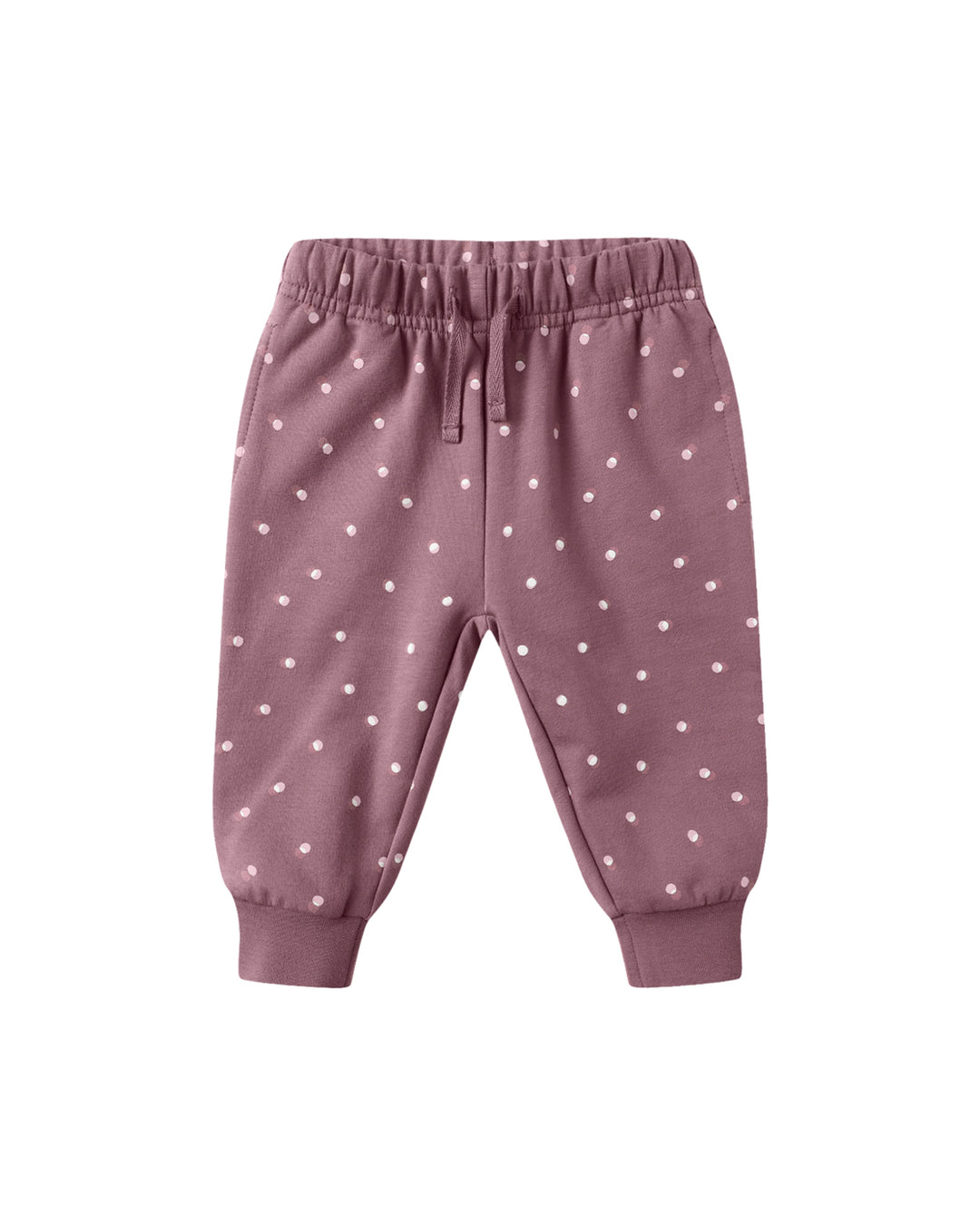 Relaxed Fleece Sweat Set - Polka Dot