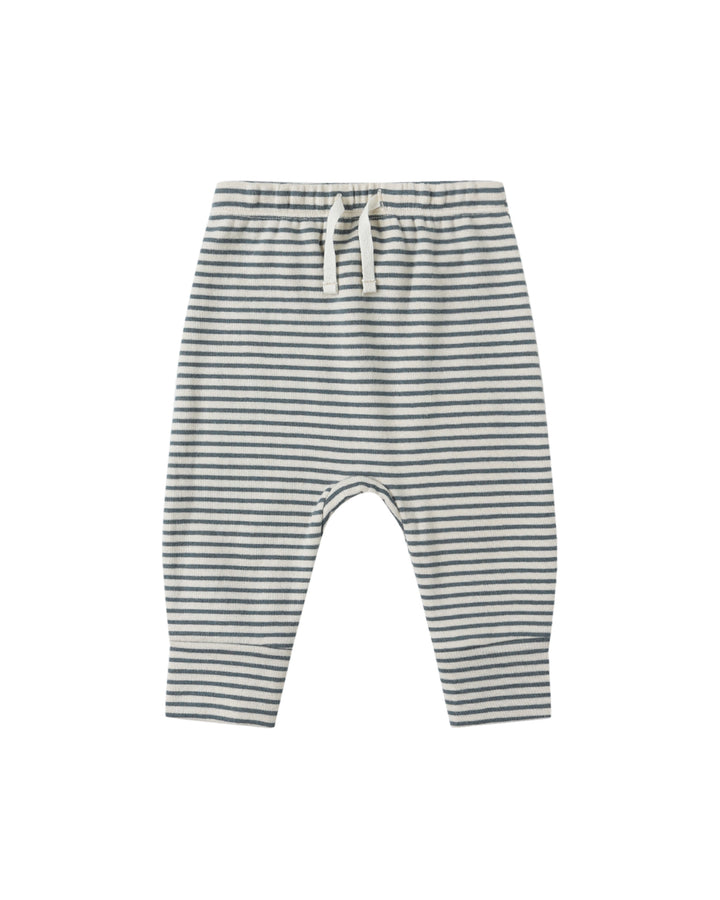 Long Sleeve + Pant Set - Ocean Micro Stripe