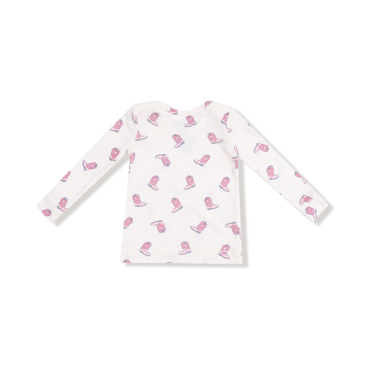 Petite Cowgirl Boots L/S Loungewear Set