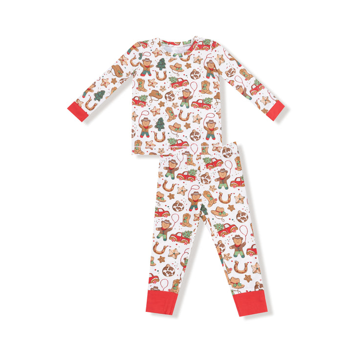 Cowboy Christmas - L/s Loungewear Set