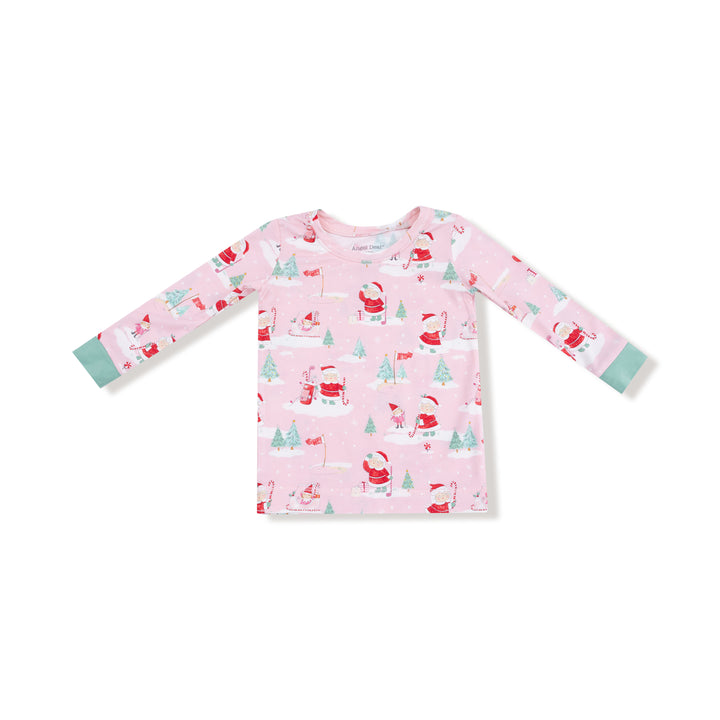 Golfing Mrs. Claus And Elves - L/s Loungewear Set