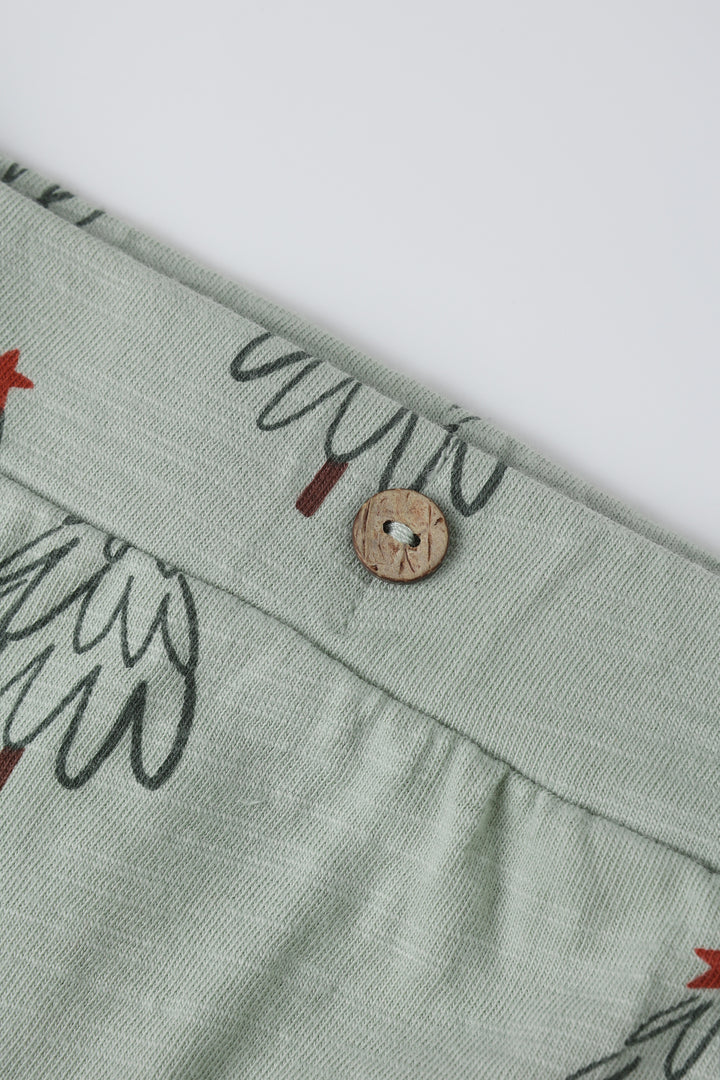 L/S Tee + Pant Set - Trees