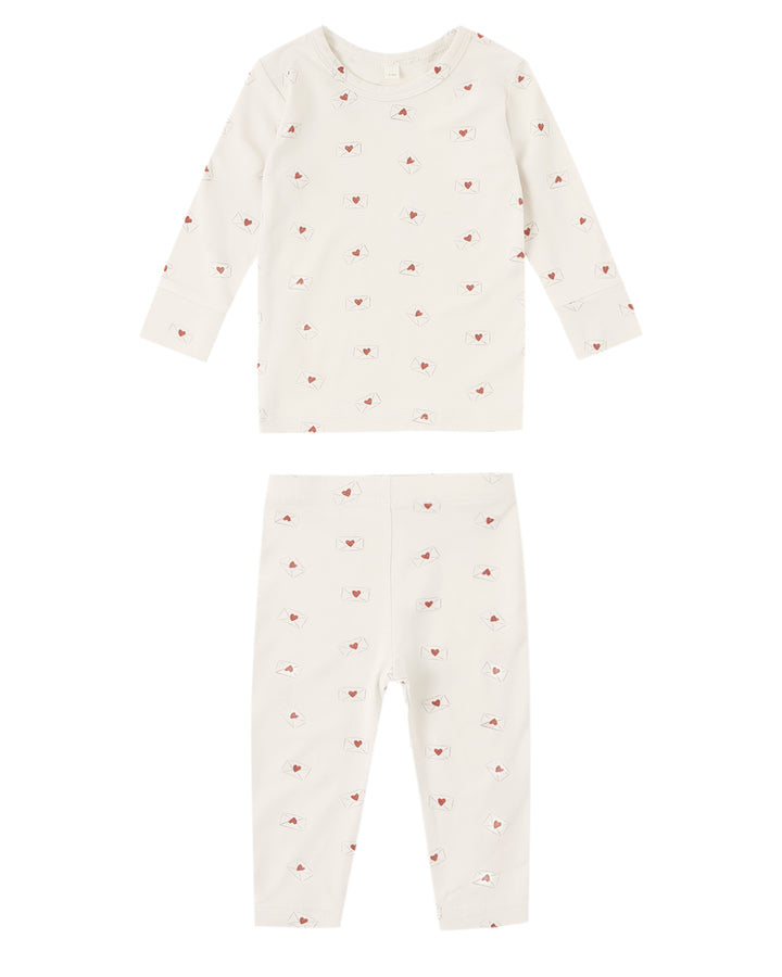 Bamboo Pajama Set - Valentine