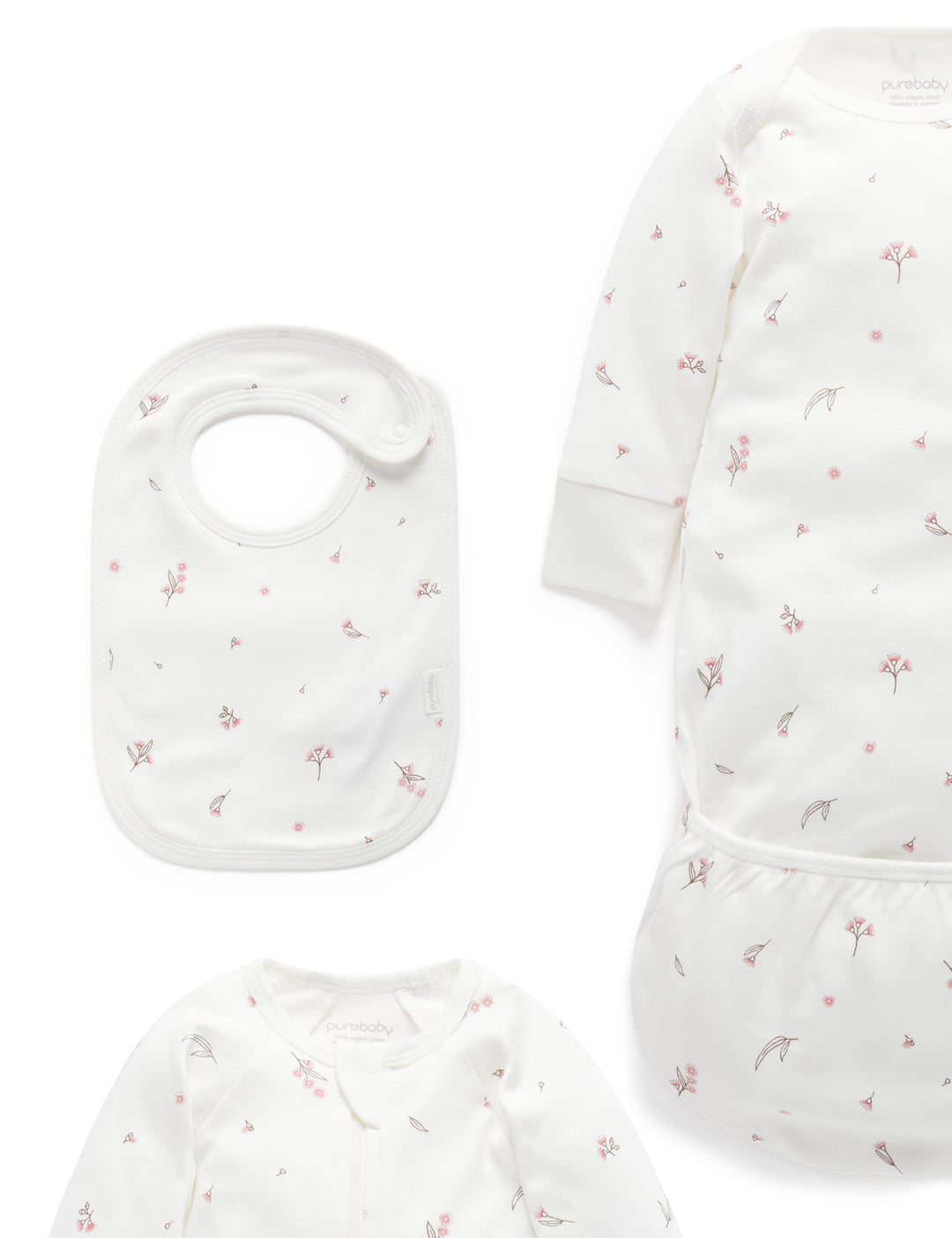 Vanilla Blossom Pink Newborn Hospital Pack