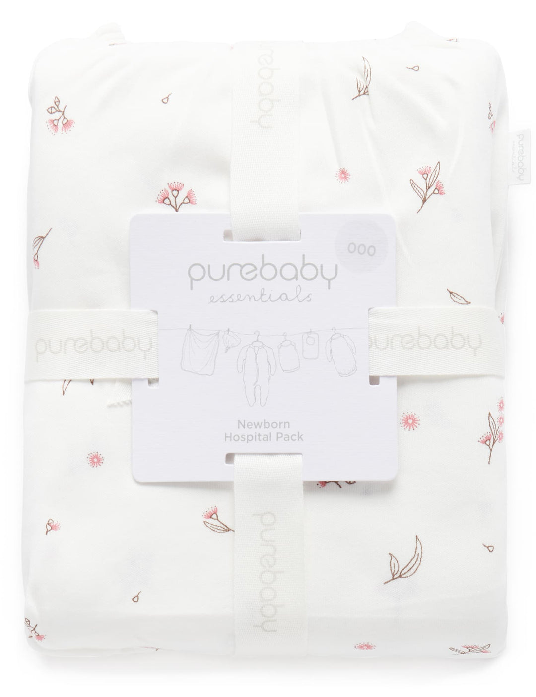 Vanilla Blossom Pink Newborn Hospital Pack