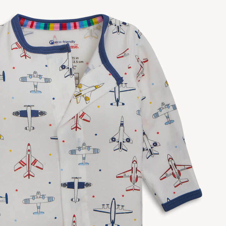Just Plane Fun Modal Footie