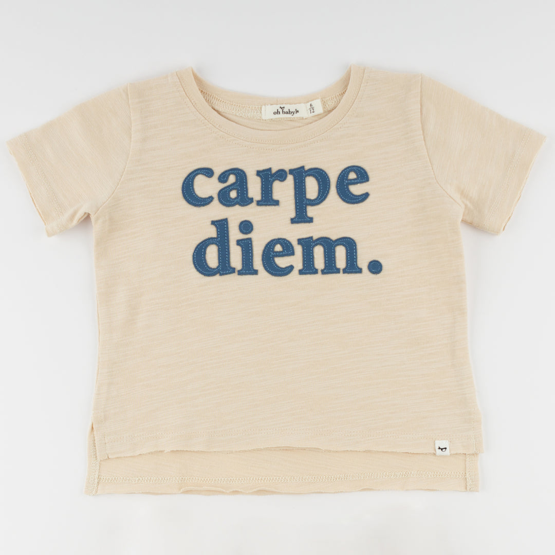 Carpe Diem Raw Edge Shirt