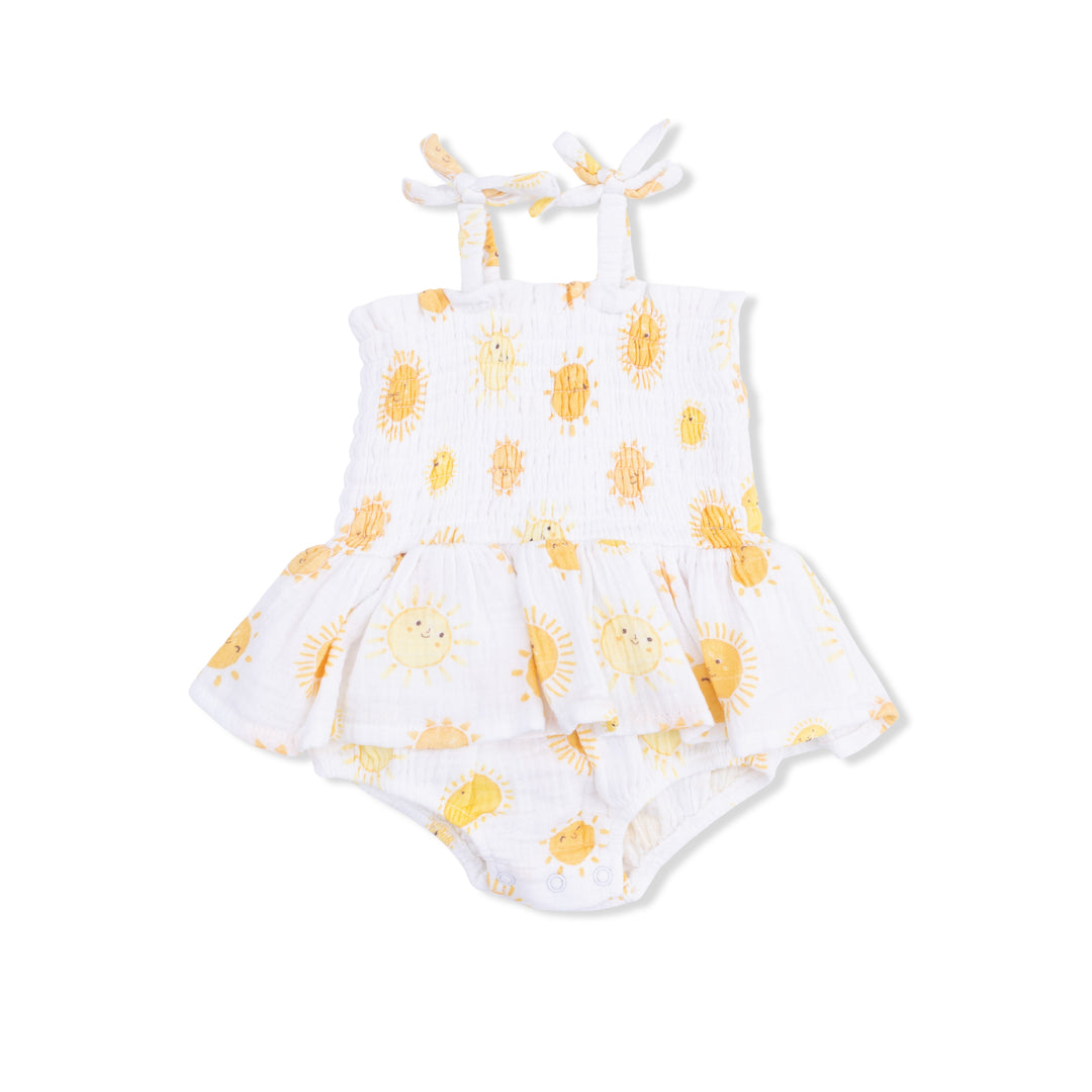 Happy Suns - Smocked Bubble W/ Skirt