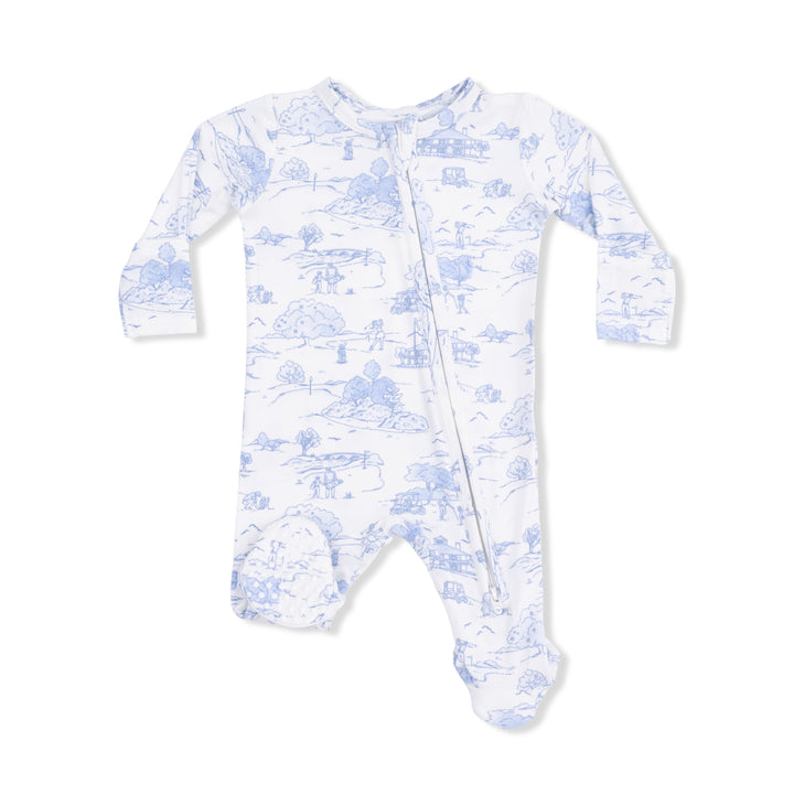 Golf Toile - 2 Way Zipper Footie