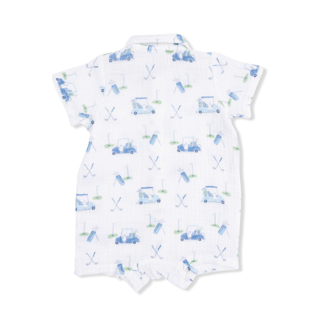 Baby Golf Carts Blue - Polo Shortie