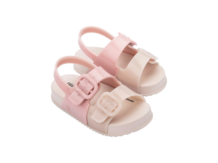 Mini Melissa Cozy Sandal Pink/Beige