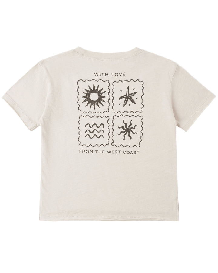 RAW EDGE TEE WEST COAST