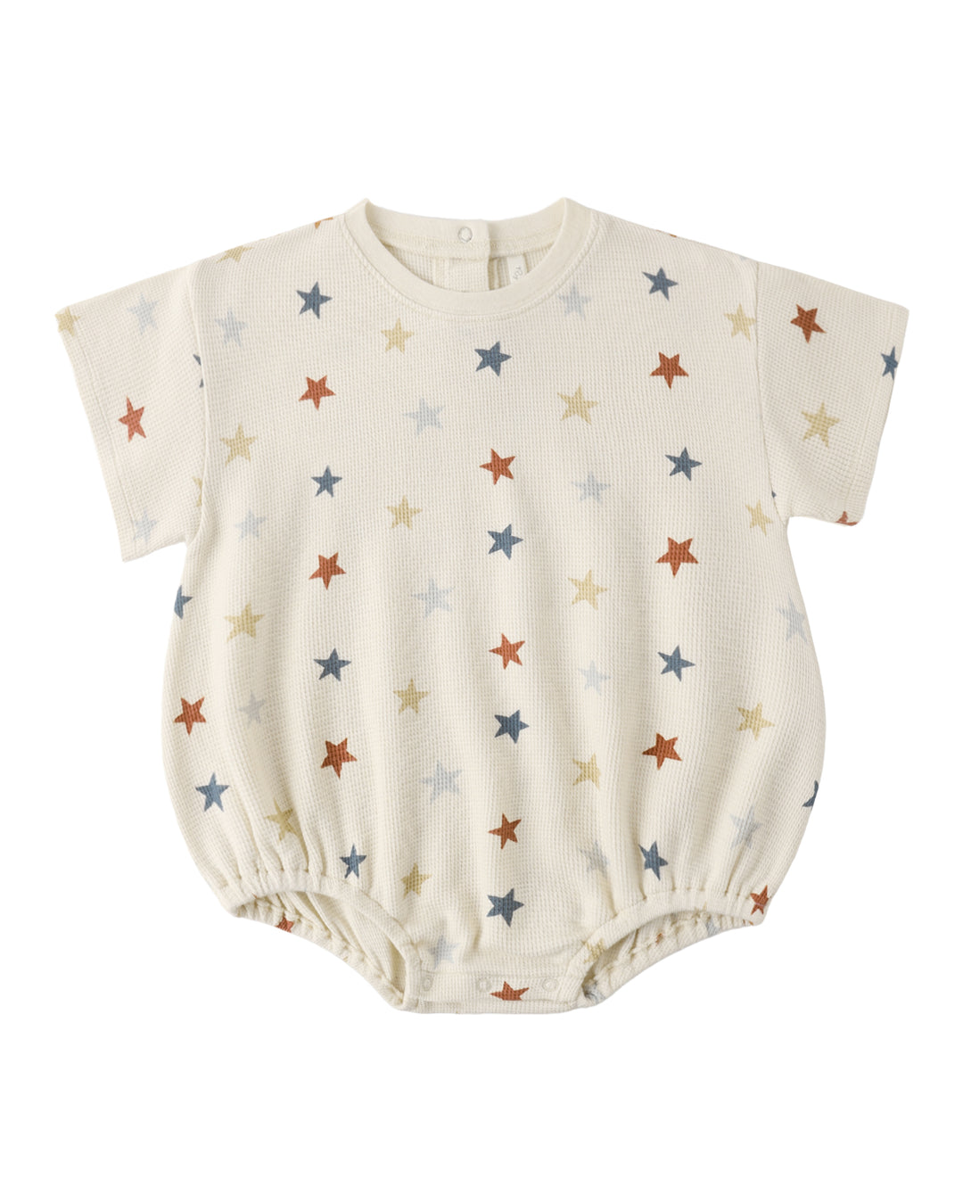 RELAXED BUBBLE ROMPER || STARS