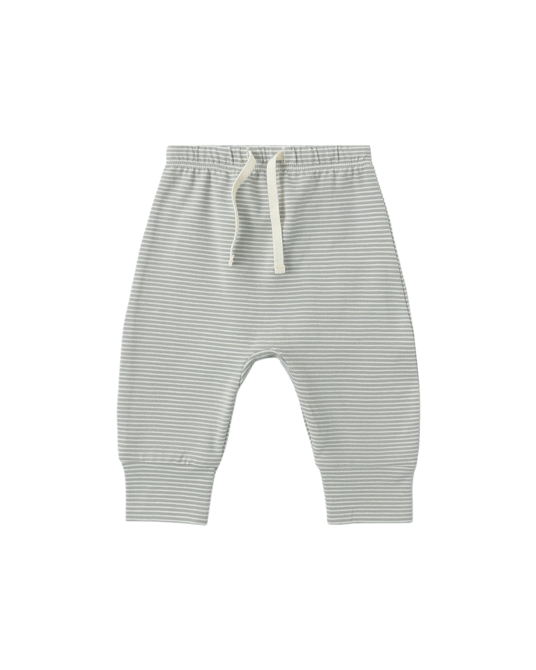 DRAWSTRING PANT SAGE MICRO STRIPE