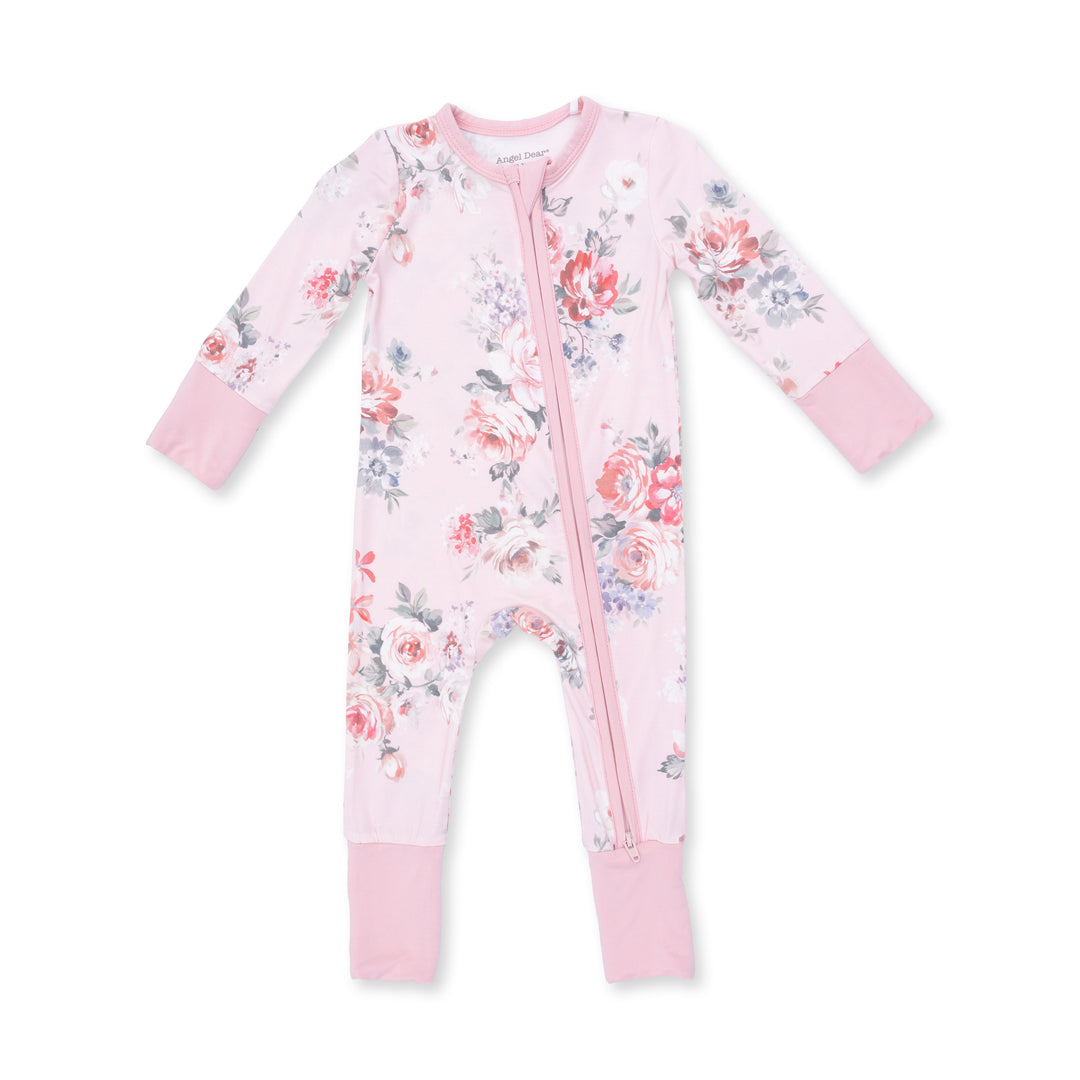 Painterly Rose Bouquets Convertible Romper