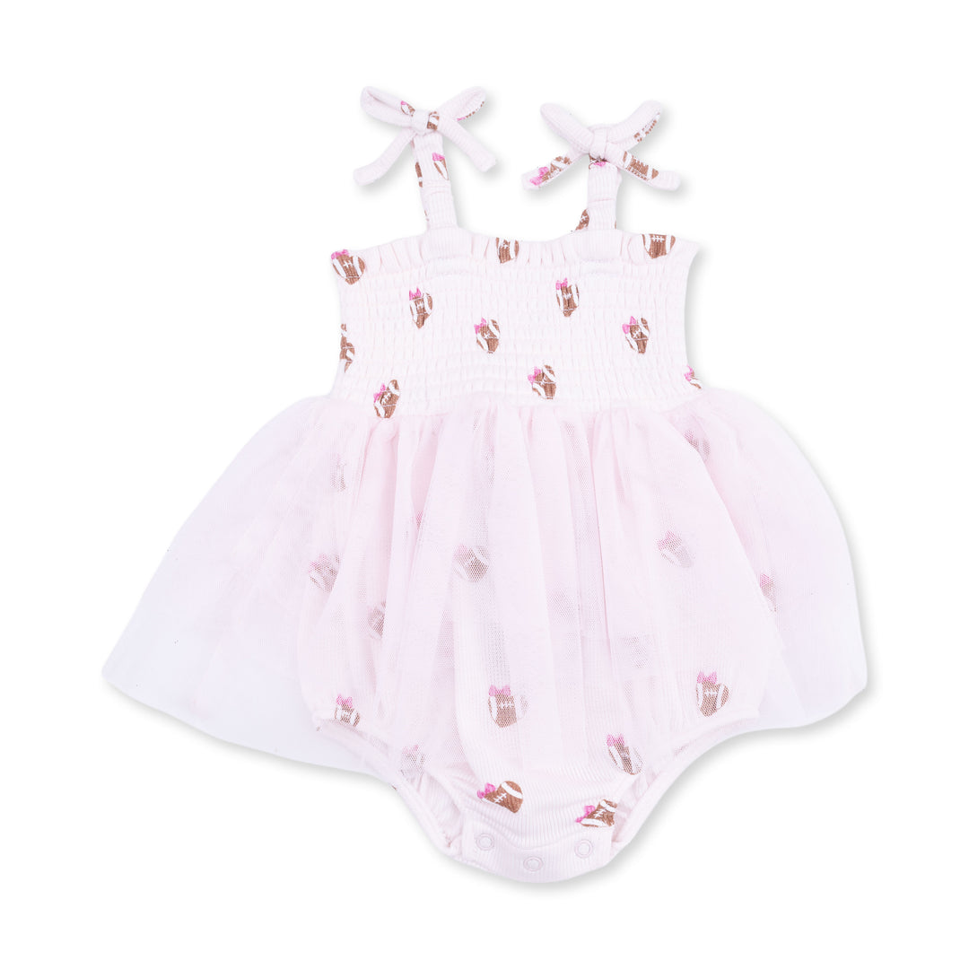 Mini Football Hearts Tutu Bubble