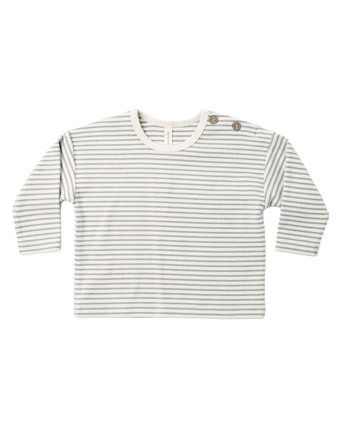 L/S Tee Laurel Microstripe