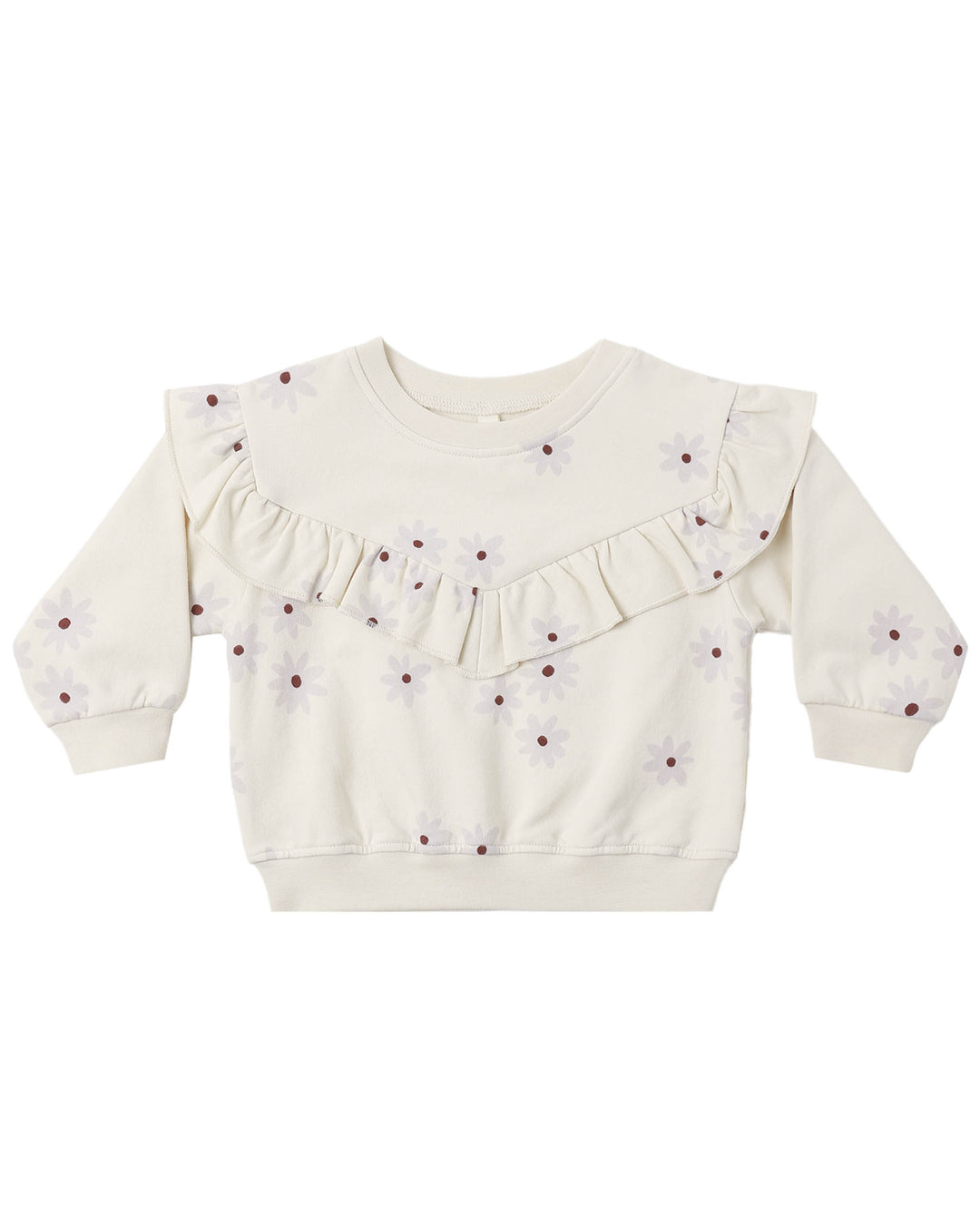 Ruffle Fleece Sweat Set Daisy