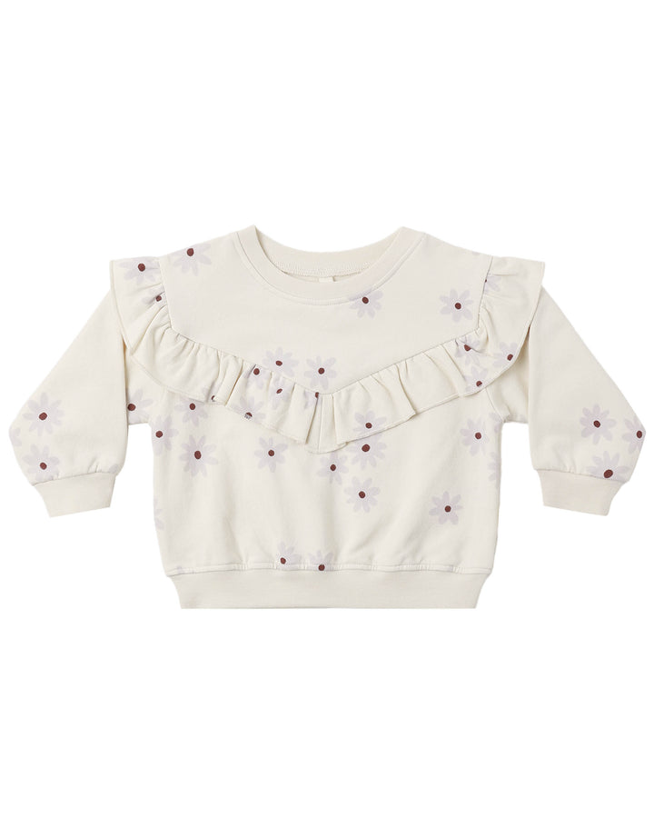 Ruffle Fleece Sweat Set Daisy