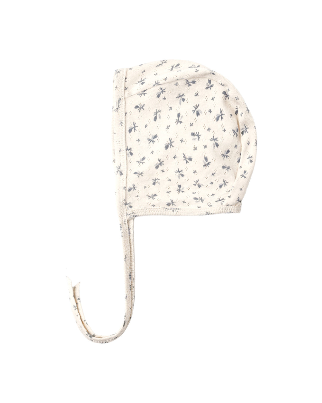 Baby Bonnet - Blue Ditsy