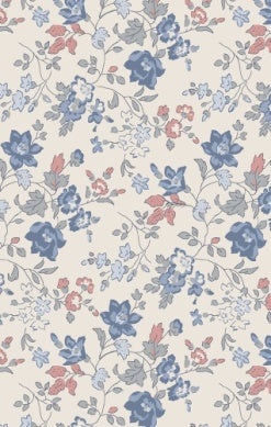 Country Girl Floral 2 Way Zipper Ruffle Footie