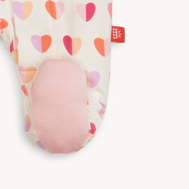 Pink XOXO Modal Footie