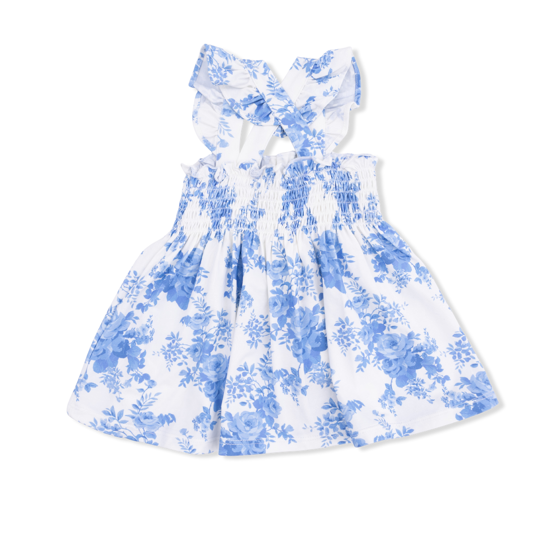 Dream Cottage Floral - Smocked Top W/ Bloomer