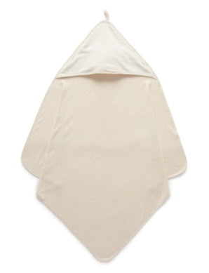 Wheat Melange Essential Hooded Towel