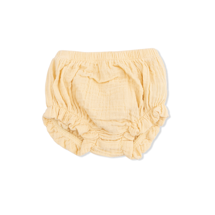 Solid Muslin Italian Straw - Smocked Top W/ Bloomer