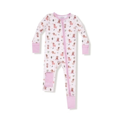 Cowgirl Dogs 2 Way Zipper Romper