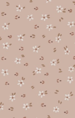 Carrie Floral Pink Bamboo 2 Way Zipper Footie