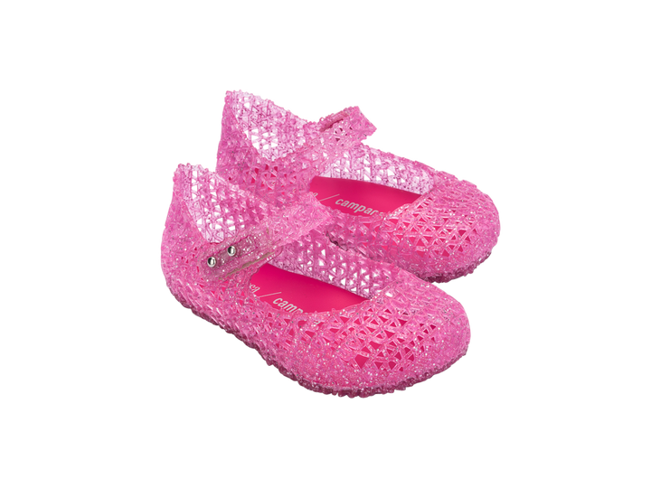 Mini Melissa Campana Pink Glitter
