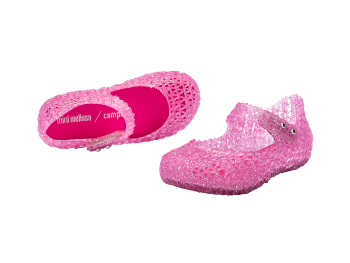 Mini Melissa Campana Pink Glitter