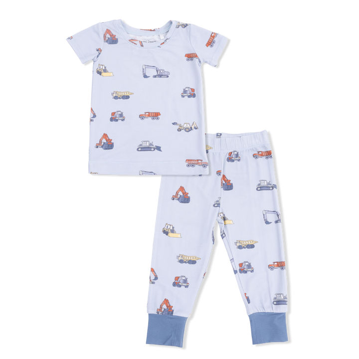 Construction Vehicles - S/S Loungewear Set