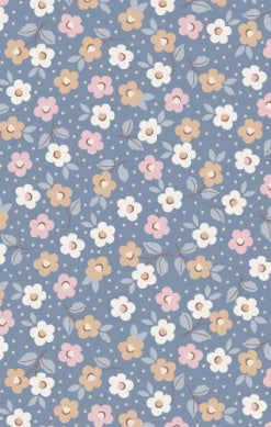 Country Calico 2 Way Zipper Ruffle Footie