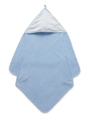 Pale Blue Essential Hooded Towel