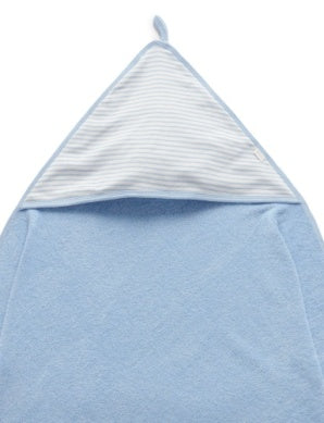 Pale Blue Essential Hooded Towel