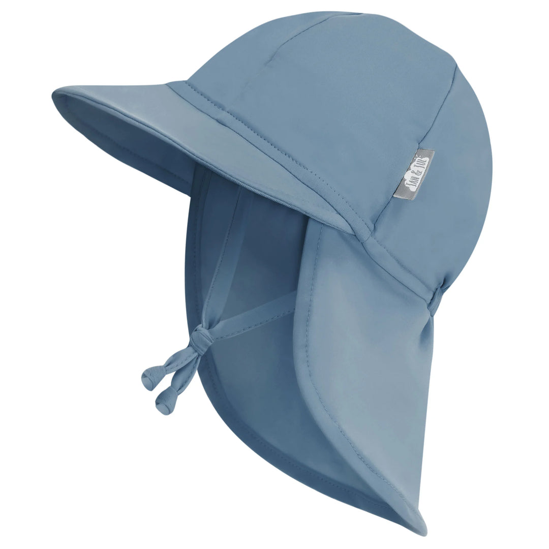 Sun Soft UV Baby Caps | Blue Grey