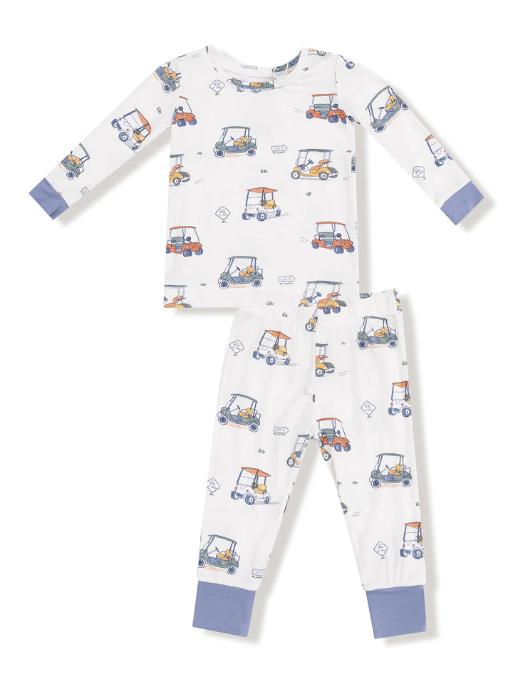 Zooming Golf Carts L/S Loungewear Set