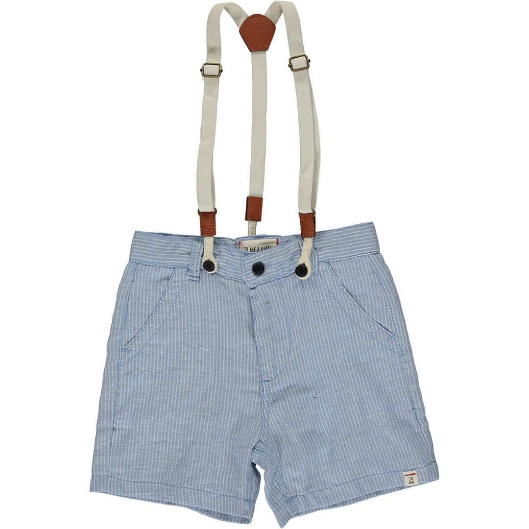 Blue Captain Shorts W/ Suspenders