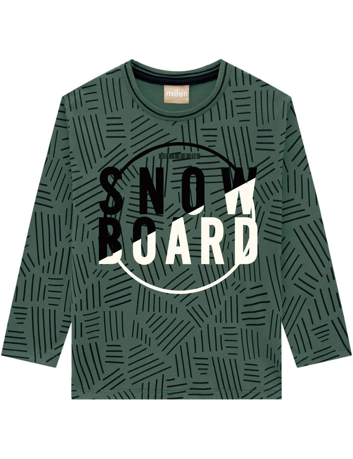 L/S Snowboard T-Shirt 13622