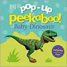 Pop-Up Peekaboo Baby Dinosaur